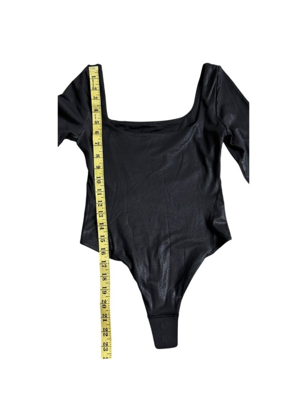 Lululemon XS Wundermost Nulu Square-Neck Long-Sleeve Thong Bodysuit W3INRS NWT - Picture 8 of 16